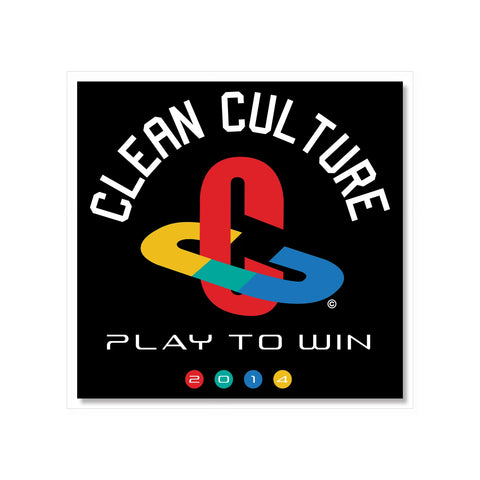 Play to Win Gaming Sticker