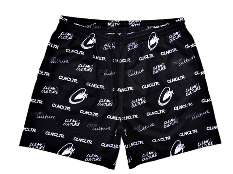 CLNCLTR Mesh Shorts Black