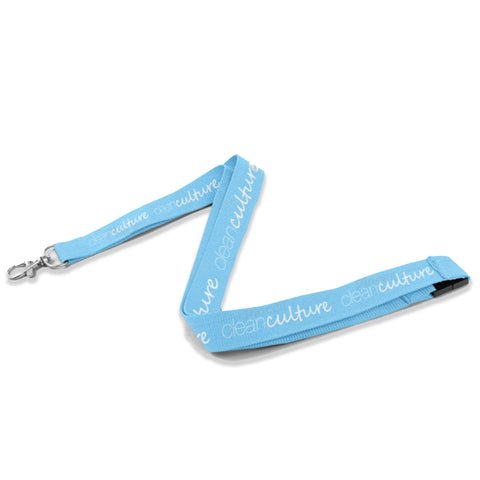Clean Culture 1'' Lanyards