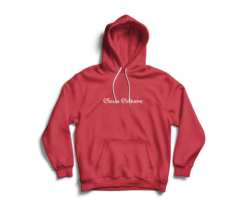 Red Embroidered Xmas Hoodie - Limited X/100